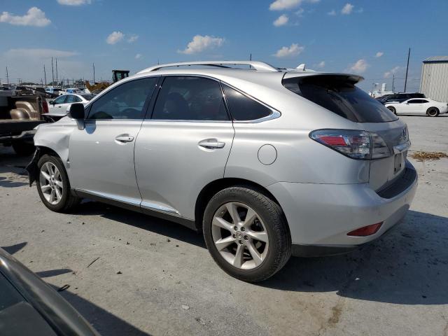 2T2ZK1BA4BC062518 - 2011 LEXUS RX 350 SILVER photo 2