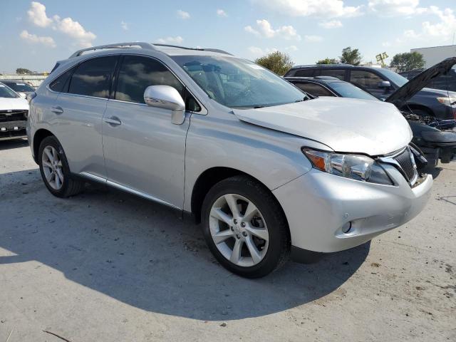 2T2ZK1BA4BC062518 - 2011 LEXUS RX 350 SILVER photo 4