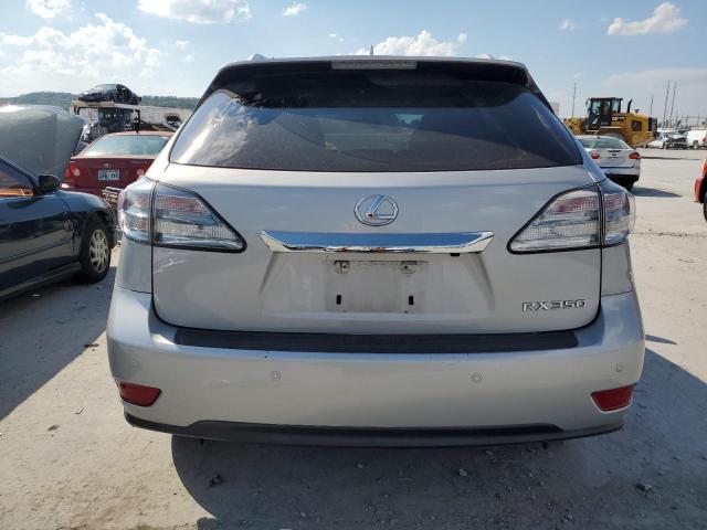 2T2ZK1BA4BC062518 - 2011 LEXUS RX 350 SILVER photo 6