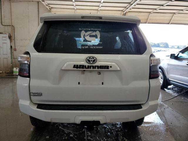 JTEMU5JR9M5889756 - 2021 TOYOTA 4RUNNER SR5/SR5 PREMIUM Weiß Foto 6