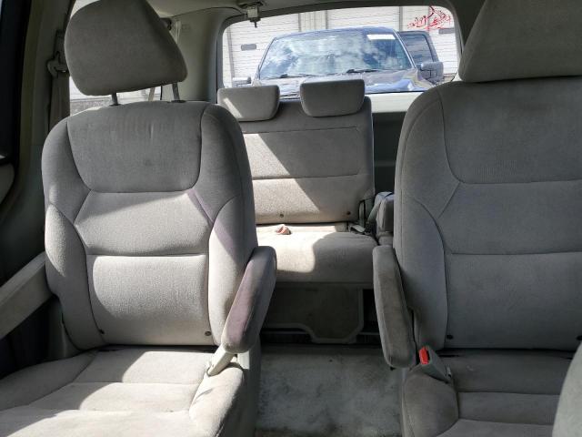 5FNRL38476B449435 - 2006 HONDA ODYSSEY EX GRAY photo 10