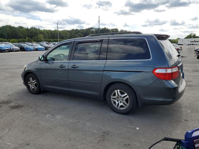 5FNRL38476B449435 - 2006 HONDA ODYSSEY EX GRAY photo 2