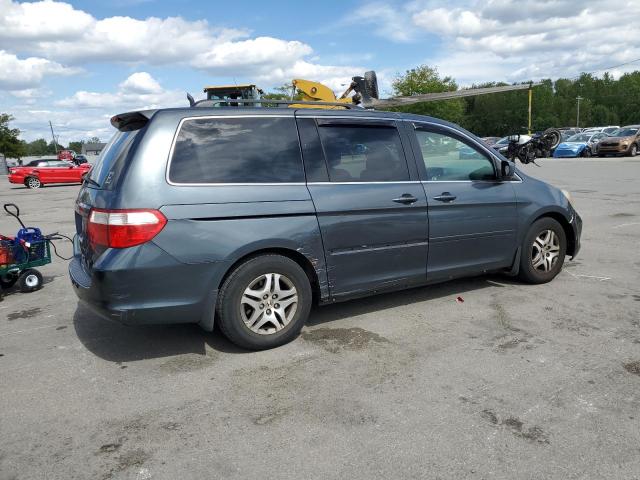 5FNRL38476B449435 - 2006 HONDA ODYSSEY EX GRAY photo 3