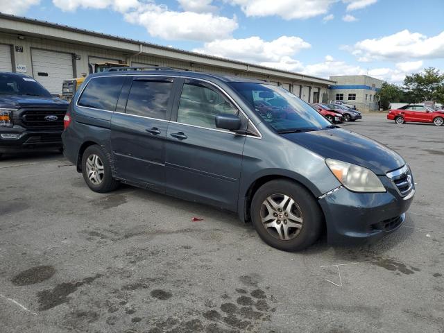 5FNRL38476B449435 - 2006 HONDA ODYSSEY EX GRAY photo 4