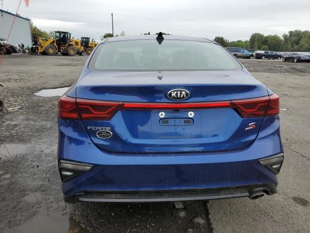 3KPF34AD9KE022809 - 2019 KIA FORTE GT LINE BLUE photo 6