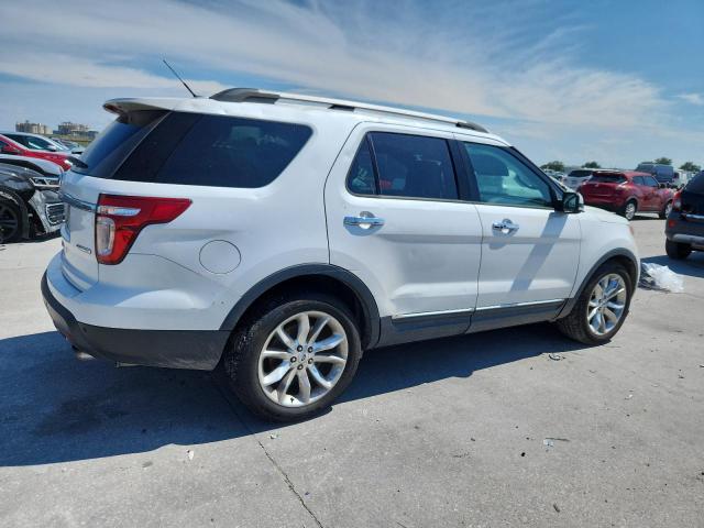 1FM5K7F82FGB89011 - 2015 FORD EXPLORER LIMITED WHITE photo 3
