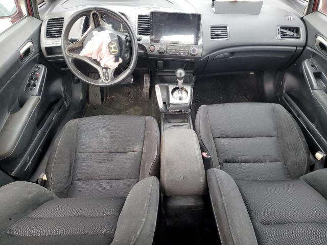 2HGFA1F66AH562217 - 2010 HONDA CIVIC LX-S BURGUNDY photo 8