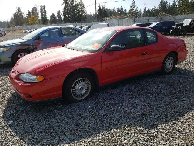 2G1WW12E729267130 - 2002 CHEVROLET MONTE CARL LS RED photo 1