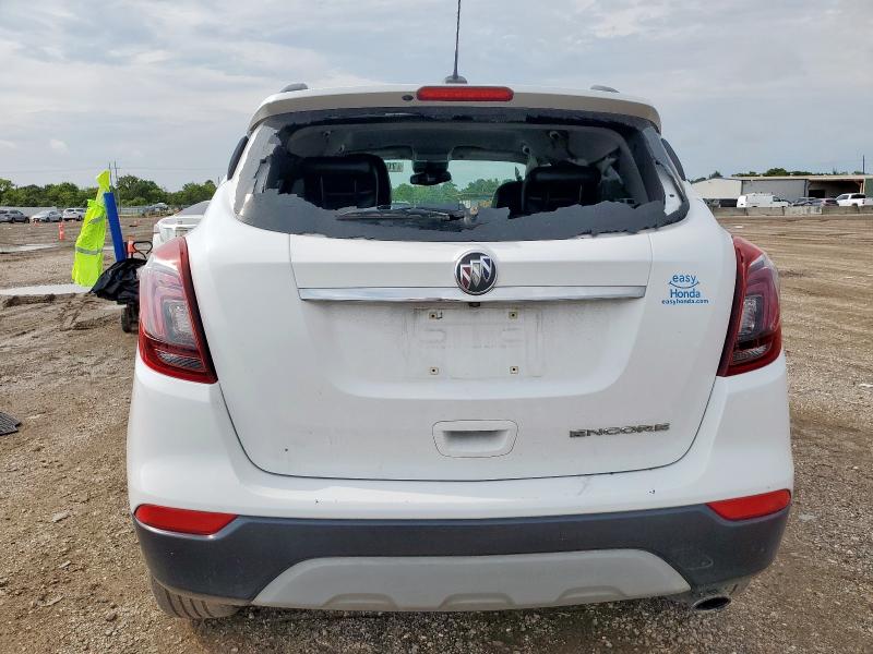 KL4CJASB2KB928408 - 2019 BUICK ENCORE PREFERRED Biały zdjęcie 6