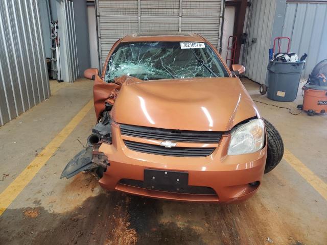 1G1AM55B277191754 - 2007 CHEVROLET COBALT SS ORANGE photo 5