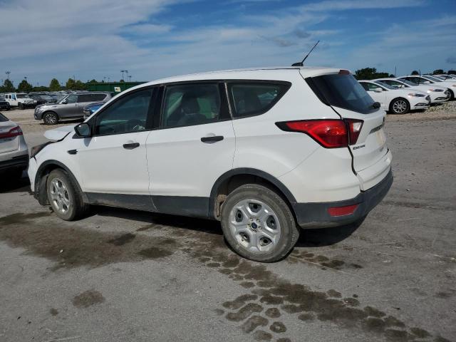 1FMCU0F74KUB78328 - 2019 FORD ESCAPE S WHITE photo 2