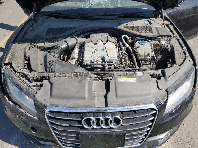 WAU2GAFC4DN033780 - 2013 AUDI A7 PRESTIGE BLACK photo 11