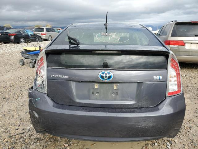 JTDKN3DU4C5471178 - 2012 TOYOTA PRIUS GRAY photo 6