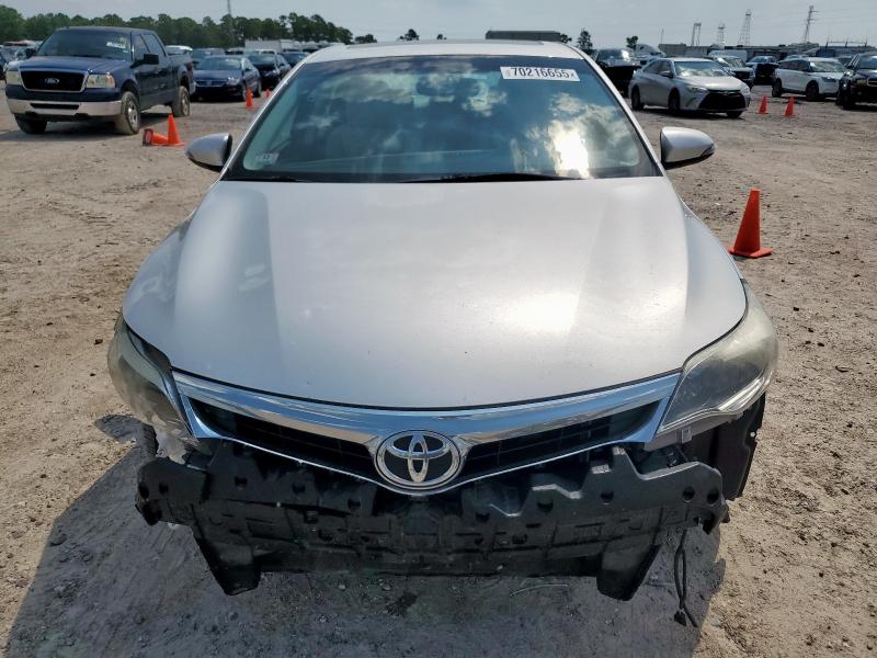 4T1BK1EB3DU009191 - 2013 TOYOTA AVALON BASE Сріблястий фото 5