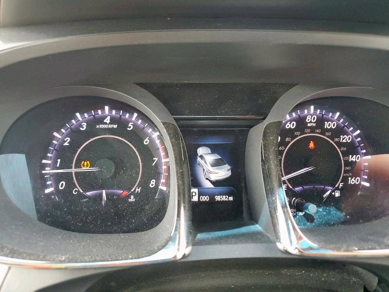 4T1BK1EB3DU009191 - 2013 TOYOTA AVALON BASE Сріблястий фото 9