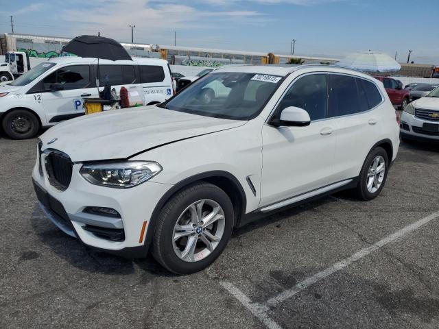 5UXTY3C00LLU70341 - 2020 BMW X3 SDRIVE30I WHITE photo 1