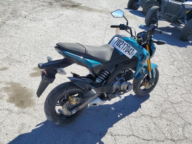 JKABRRJ17MDA18548 - 2021 KAWASAKI BR125 J TURQUOISE photo 4