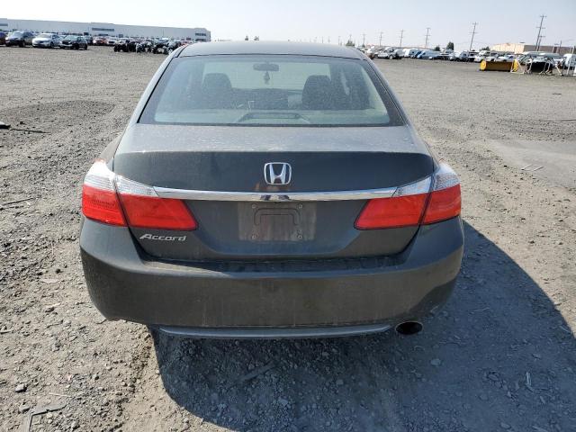 1HGCR2F34FA040361 - 2015 HONDA ACCORD LX GRAY photo 6