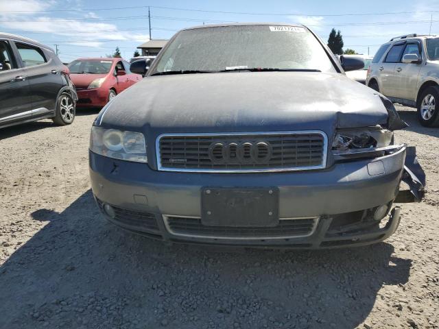 WAULC68E03A349744 - 2003 AUDI A4 1.8T QUATTRO GRAY photo 5