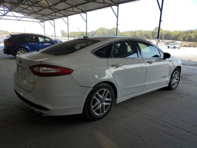 3FA6P0LU8FR186518 - 2015 FORD FUSION SE HYBRID WHITE photo 3