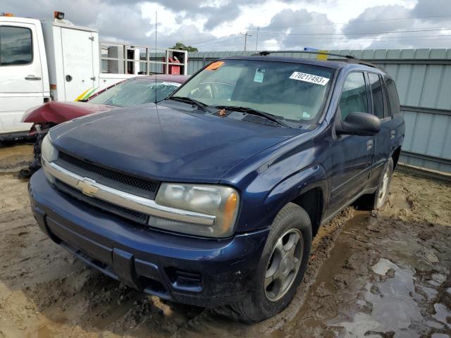 1GNDS13S082198116 - 2008 CHEVROLET TRAILBLAZR LS BLUE photo 1