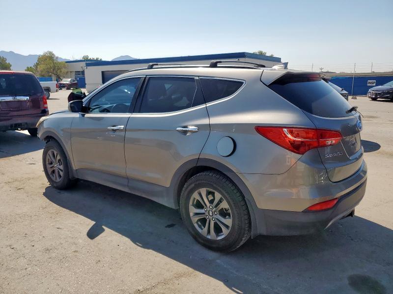 5XYZUDLB7FG277523 - 2015 HYUNDAI SANTA FE S GRAY photo 2