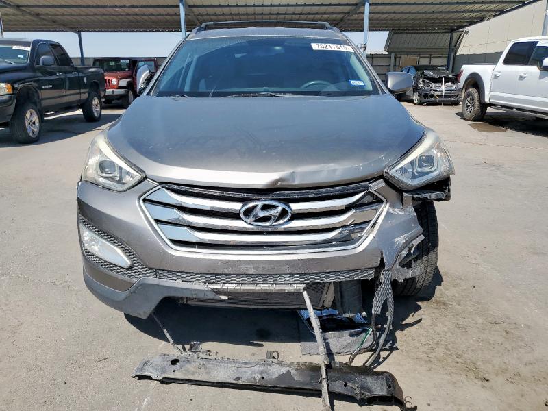 5XYZUDLB7FG277523 - 2015 HYUNDAI SANTA FE S GRAY photo 5