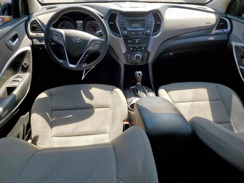 5XYZUDLB7FG277523 - 2015 HYUNDAI SANTA FE S GRAY photo 8