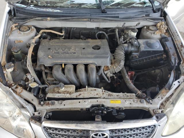 1NXBR32E18Z942065 - 2008 TOYOTA COROLLA CE GRAY photo 11