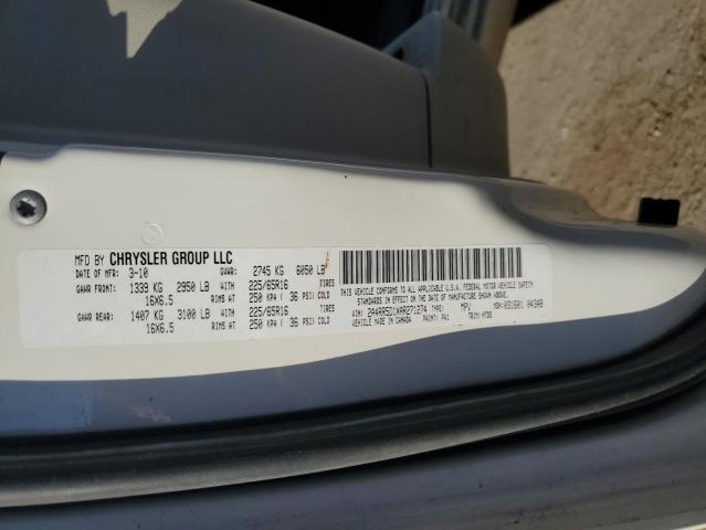 2A4RR5D1XAR271274 - 2010 CHRYSLER TOWN & COU TOURING 白色 照片 13