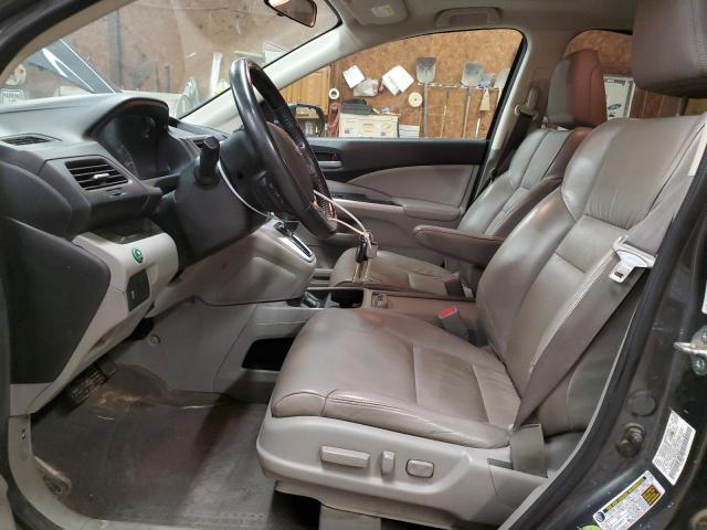 5J6RM4H76DL007117 - 2013 HONDA CR-V EXL 灰色 照片 7