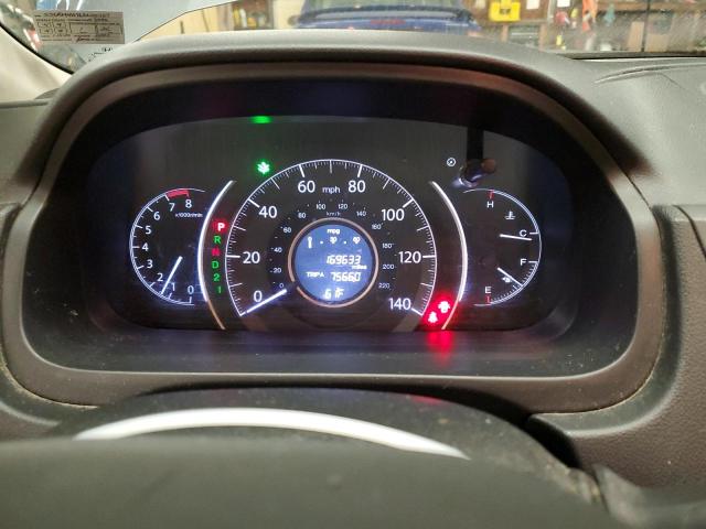 5J6RM4H76DL007117 - 2013 HONDA CR-V EXL 灰色 照片 9