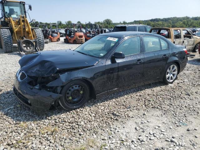 WBANB33595CN67612 - 2005 BMW 545 I BLACK photo 1