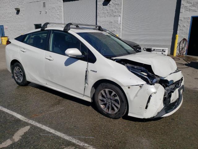 JTDKARFU9K3093803 - 2019 TOYOTA PRIUS WHITE photo 4