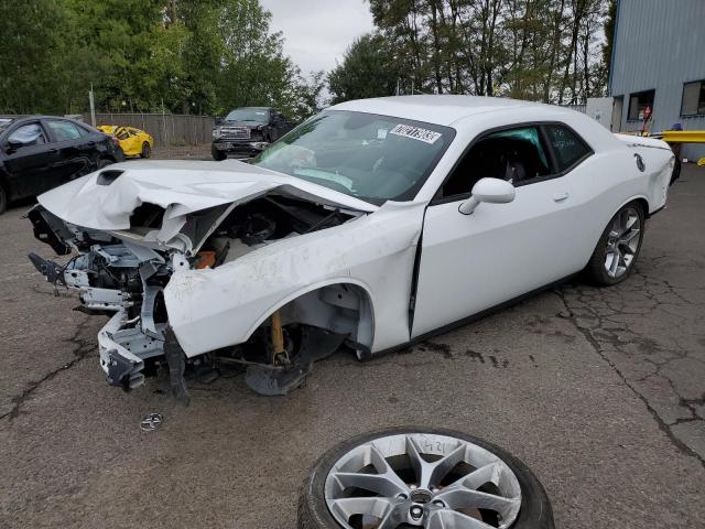 2C3CDZJG8NH167957 - 2022 DODGE CHALLENGER GT WHITE photo 1