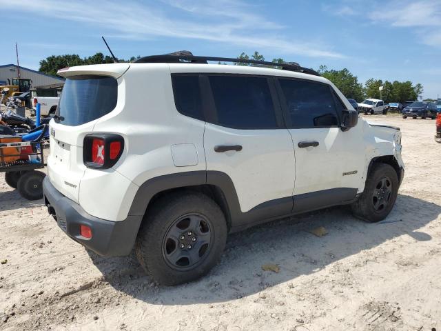 ZACCJBAH2HPE89825 - 2017 JEEP RENEGADE SPORT WHITE photo 3