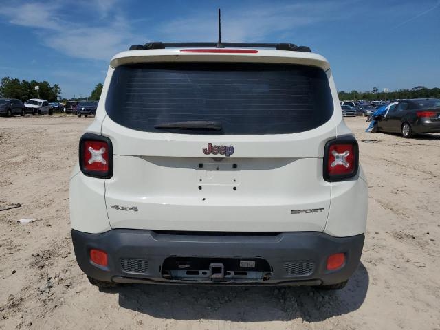 ZACCJBAH2HPE89825 - 2017 JEEP RENEGADE SPORT WHITE photo 6