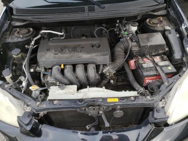 2T1KR32E24C202679 - 2004 TOYOTA COROLLA MA XR BLACK photo 11