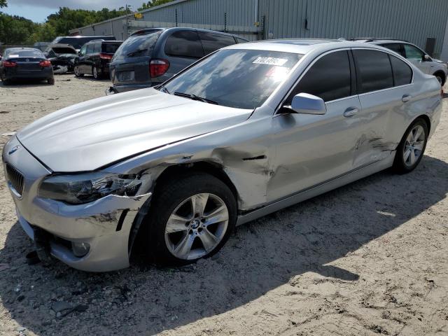 WBAXH5C53DD115134 - 2013 BMW 5 SERIES XI SILVER photo 1