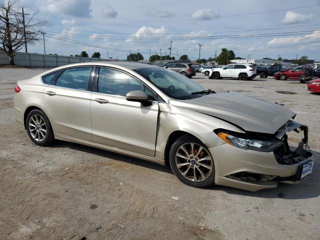 3FA6P0H74HR231590 - 2017 FORD FUSION SE TAN photo 4