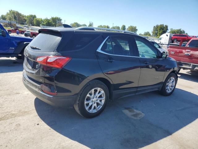 2GNAXJEV8J6244568 - 2018 CHEVROLET EQUINOX LT BLACK photo 3