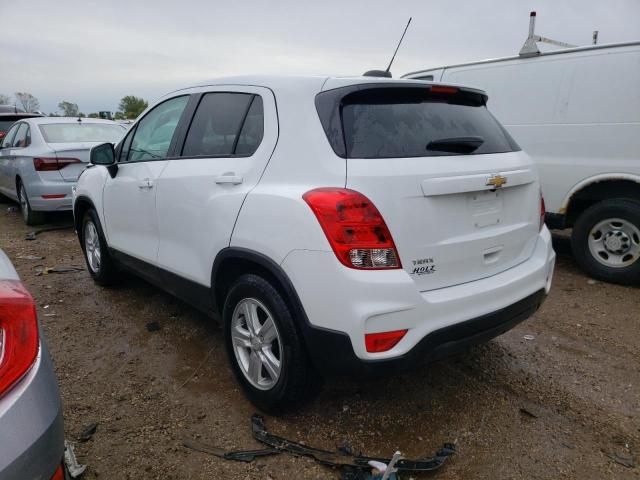 KL7CJKSB8LB023827 - 2020 CHEVROLET TRAX LS WHITE photo 2