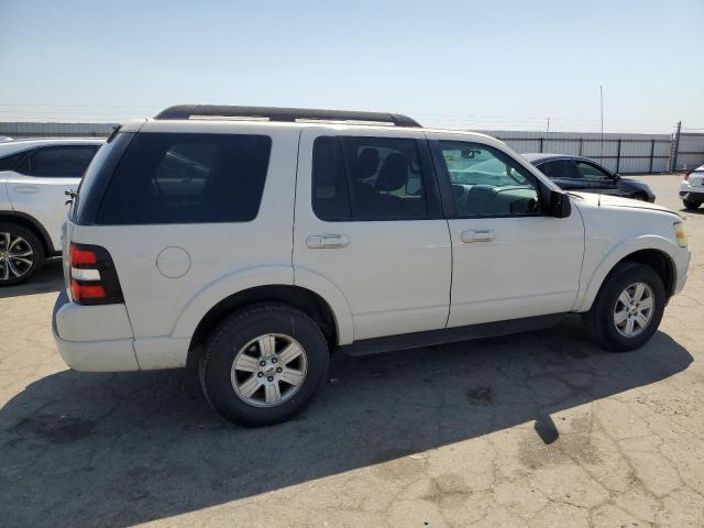 1FMEU7DE0AUB03482 - 2010 FORD EXPLORER XLT WHITE photo 3