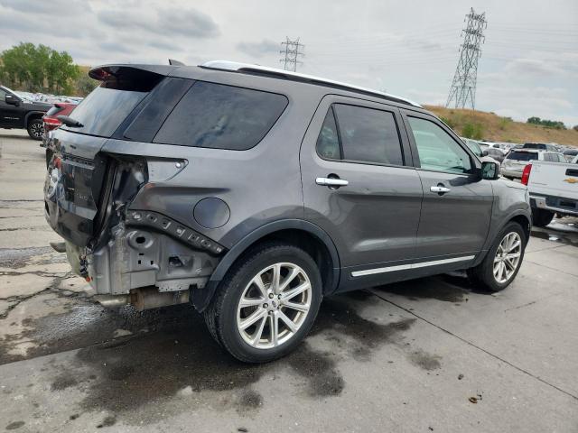 1FM5K8F87GGA29987 - 2016 FORD EXPLORER LIMITED GRAY photo 3