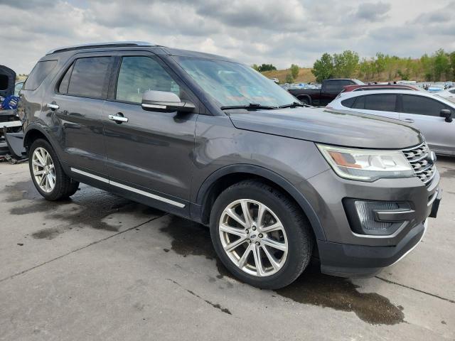 1FM5K8F87GGA29987 - 2016 FORD EXPLORER LIMITED GRAY photo 4