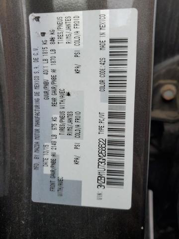 3MZBM1U73GM268622 - 2016 MAZDA 3 SPORT 棕色 照片 13