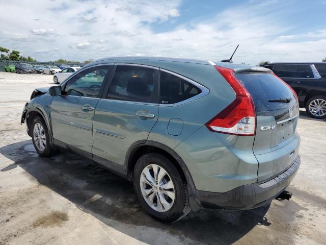 2HKRM3H75CH512911 - 2012 HONDA CR-V EXL GREEN photo 2