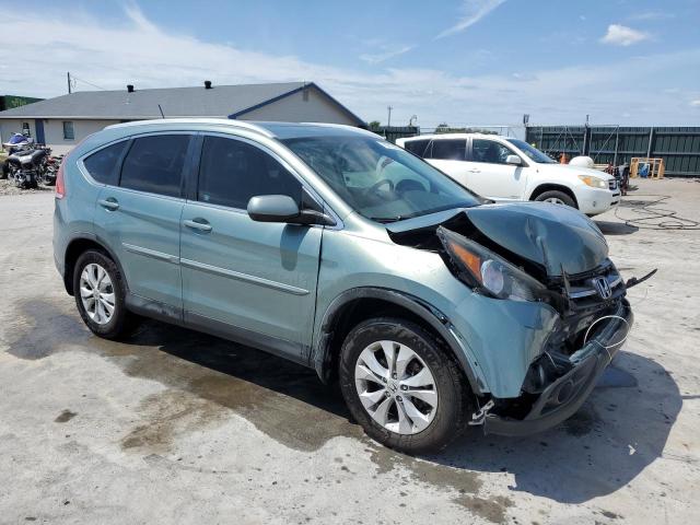 2HKRM3H75CH512911 - 2012 HONDA CR-V EXL GREEN photo 4