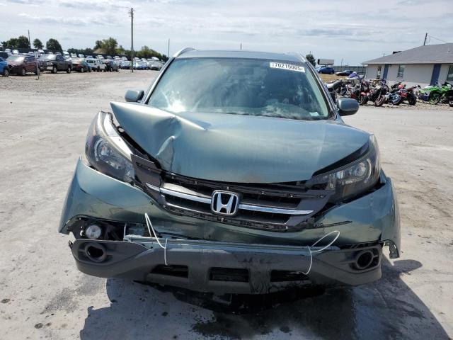 2HKRM3H75CH512911 - 2012 HONDA CR-V EXL GREEN photo 5