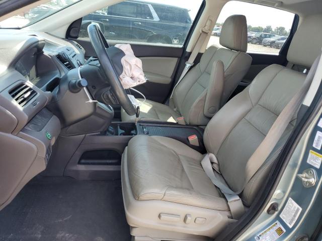 2HKRM3H75CH512911 - 2012 HONDA CR-V EXL GREEN photo 7